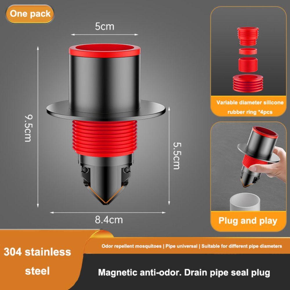 Universal Floor Drain Backflow Preventer Efficient Drainage Floor Strainer  Basement