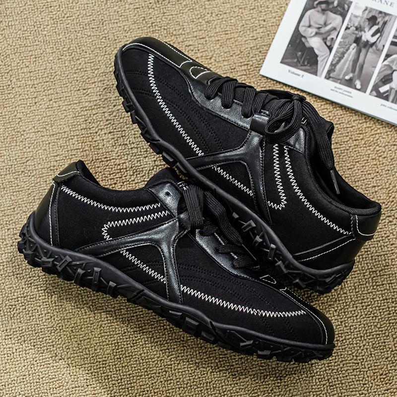 Fashion New Arrival Men's Sneakers Minimalist Non Slip Tenis Masculino Lace Up Walking Flats Fashion Male Skateboard Footwear Trainers