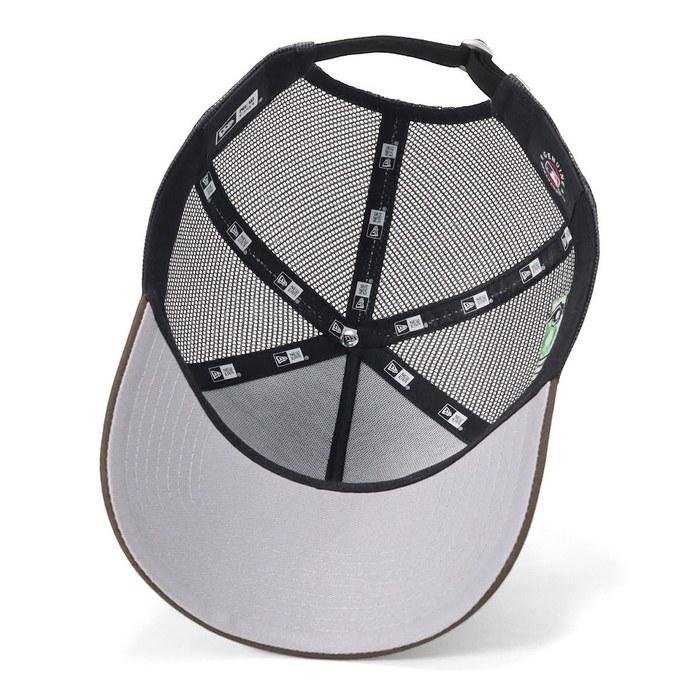 New Era 9FORTY A-Frame Trucker Cap 15206457 (LA Black/Walnut)