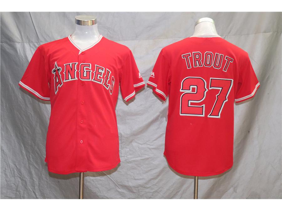 Los Angeles Angels Men's Elite Embroidered Baseball Jersey