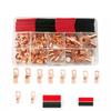 130pcs/set Terminals With Heat Shrink Tubing Copper Wire Terminal Block Kits For Electrical Applications Accessories SC130PCS