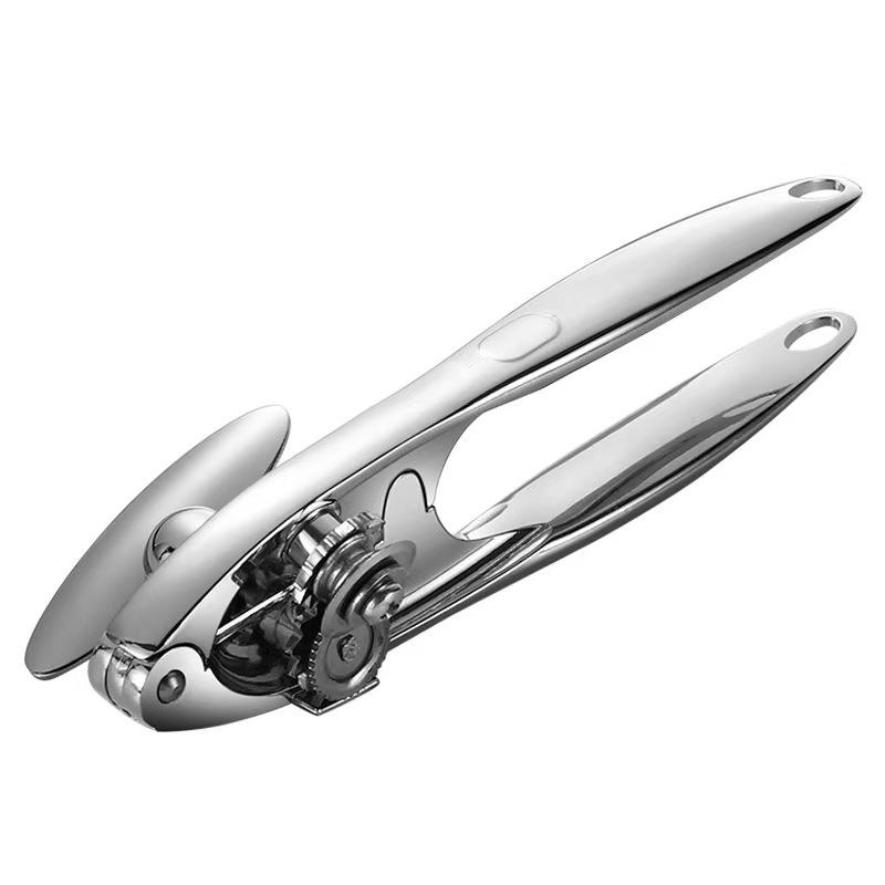 High-Quality Multi-functional Zinc Alloy Manual Can Opener Tin Opener for Household светло-серый