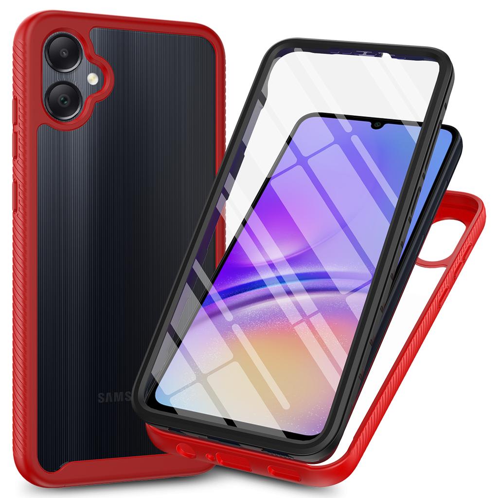 Pro Samsung Galaxy A05 4G Pouzdro Všestranná Ochrana Kryt na Telefon s PET Fólií na Obrazovku