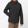 SALOMON Outerpath 2.5 Layer Professional Fabric Technology Quick-Dry Breathable Waterproof Lightweight Ski Jacket Men Jacket Black LC2206000