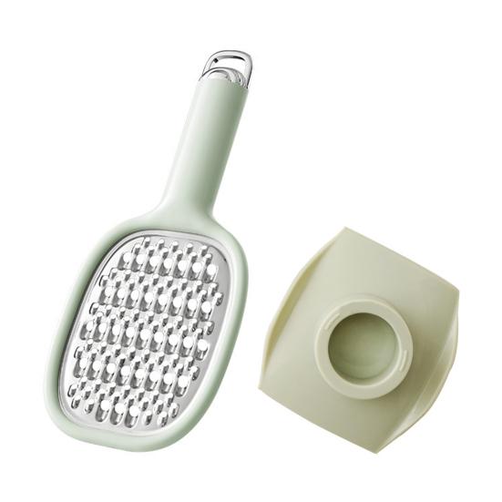 Răzătoare de Cartofi din Oțel Inoxidabil cu Mâner Lung, Portabilă, pentru Unt, Brânză, Castravete, Morcov, Legume, Unelte de Răzuire Grosieră, Gadgeturi de Bucătărie