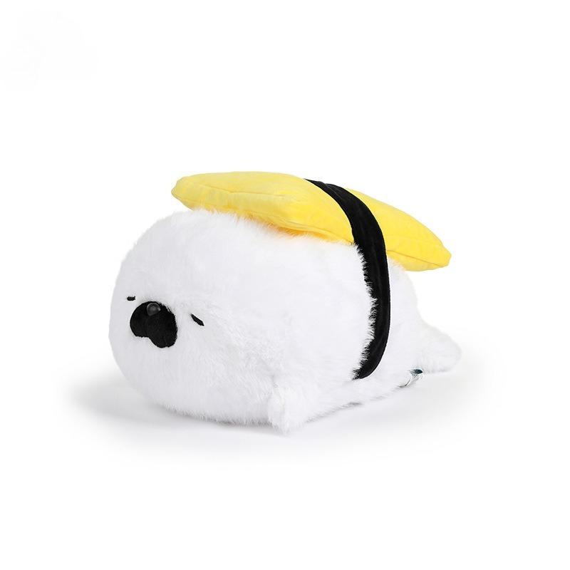 40/65cm Cute Seal Plush Pillow Lifelike Simulation Stuffed Seal Soft Doll Animal Toy Cute Sushi Seal Plush Toy For Kids