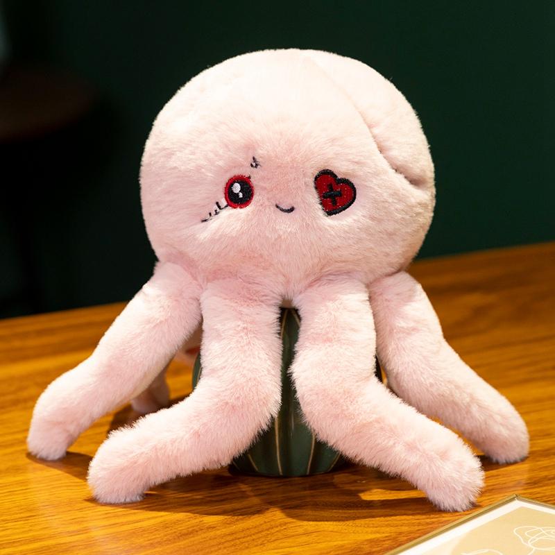 Lustiges Oktopus-Stofftier Tier Heimdekoration Hohe Qualität und Komfortabel Kindergeburtstagsgeschenk Begleiter Geschenk Halloween