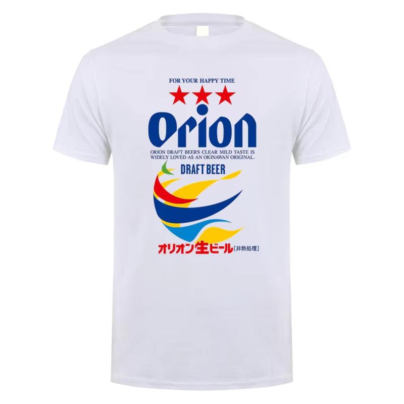 Orion Beer T Shirts Summer 2026 New Summer Relaxing Unisex Cotton Short Sleeve Cool Orion Tshirt Unisex Clothes New Design