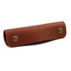 Available: Leather Anti-Fatigue, Anti-Slip Handle Cover for Luggage Handles - Removable with Two-Button Design