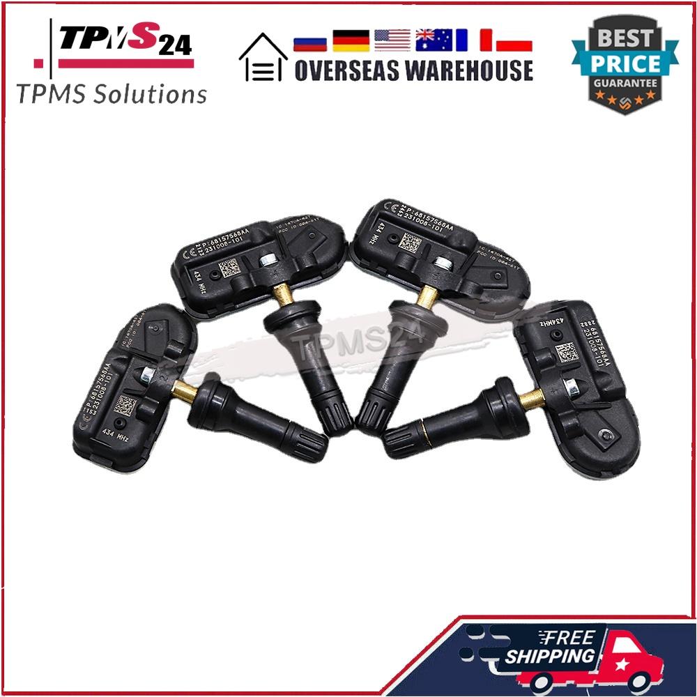 For 2013-2020 Jeep Cherokee 2013-2018 Ram 1500 2018-2027 Ram Ram 433MHz TPMS SENSOR TYRE PRESSURE MONITOR SENSOR 68157568AA