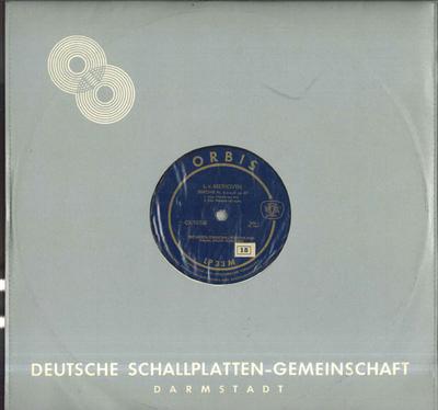 LP Record JASCHA HORENSTEIN PRO MUSICA SYMPH  Beethoven Sinfonie Nr5 Cmoll Op67 CX10750 ORBIS Germany Classical Used