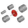 HOLESAWS FOR TILES, GRESS, GLAZED TILES, SET OF HOLESAWS, DRILL 33-83MM, Vorstahl