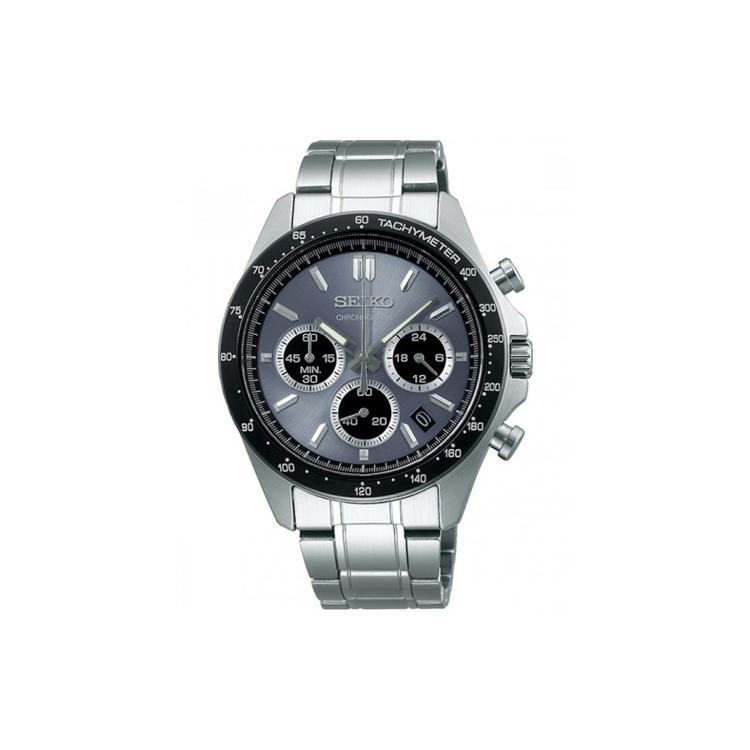 SEIKO SELECTION Quartz Movement Stainless Steel Strap Watch Men s Watches Blue Dial SBTR027 Silver Strap