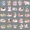 100 Cow Graffiti Cartoon Animal Stickers for Water Bottles, Computers, and Phones