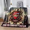 Arsenal Blanket Soft Warm Cozy Perfect for Bed Chair Office Chair All-Season Use Modern Style Best Holiday Gift for Friends Family