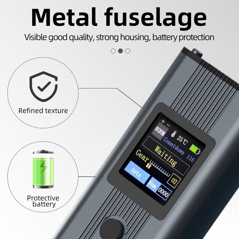 11 Gears Adjustable Portable Digital Display Spotwelder with Dual Pulse Output for Welding Various