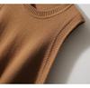 2025 Autumn/Winter Retro Women's Layered Knit Vest Top