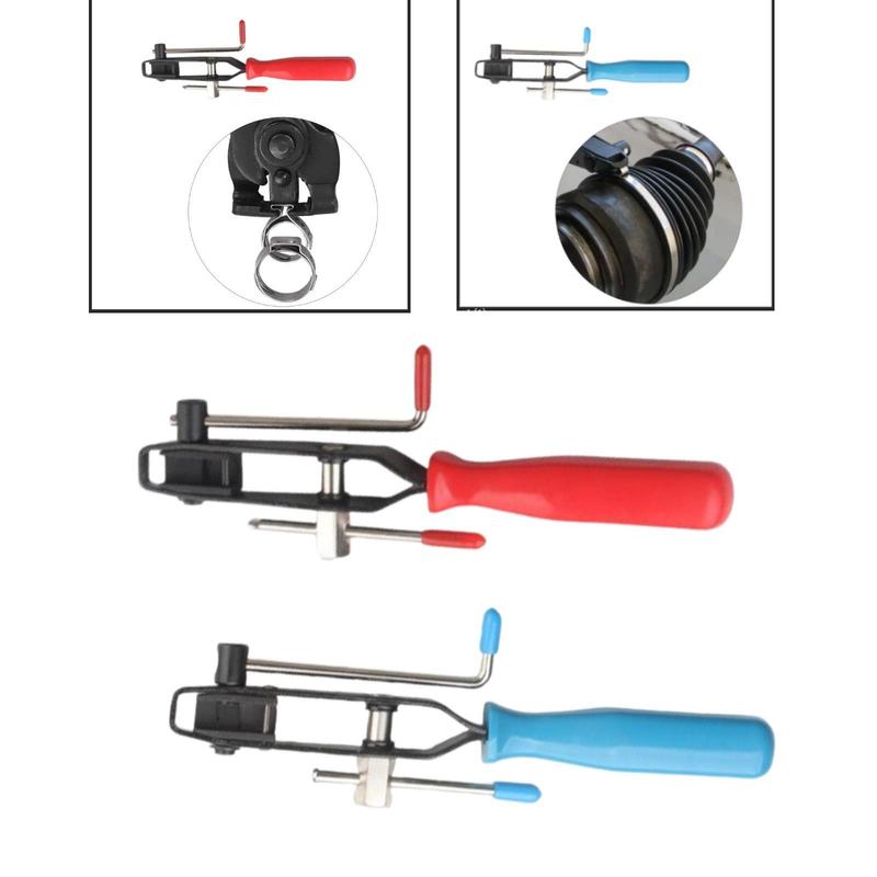 CV Joint Ear Clamp Banding Tool Professional Sturdy High Performance Easy Use Auto Tools Tightening Wrench for Cooling System
