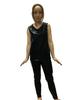 Unisex Shiny Patent Leather Dance Pants for Jazz, Cheer, & Hip Hop