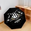 1 Pezzo Ombrello Pieghevole Automatico - Fantasia Collingwood Football Club, Design Portatile e Pieghevole con 8 Stecche, Regali di Natale e Compleanno