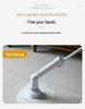 New Telescopic Electric Cleaning Brush: Long-Handle, No-Bend, Rotating Mop for Easy Cross-Border Cleaning
