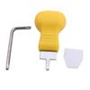Zinc Alloy Gear Shift Selector Knob Silver For Land Range Rover L405 2013-2016