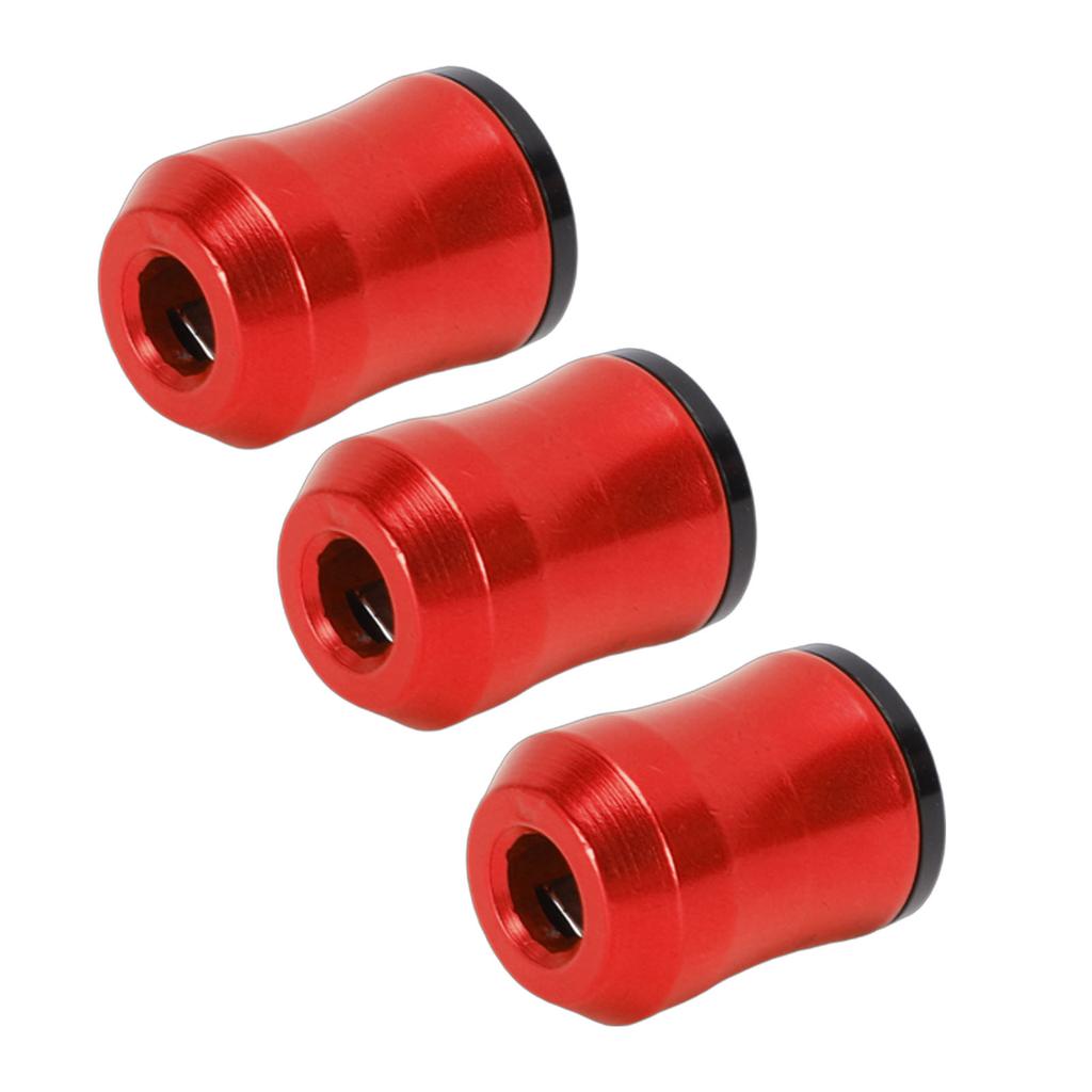 3 Pcs Screwdriver Head Magnetic Ring Aluminum Alloy Magnetic Screwdriver Drill Bit Holder