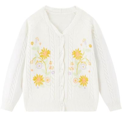 MiniPeace Girls' Knitted Cardigan