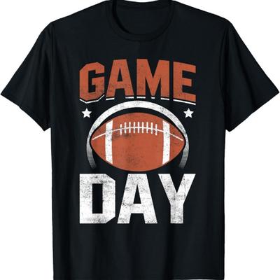 Game Day Football Men Women Youth American Football Kids T-Shirt