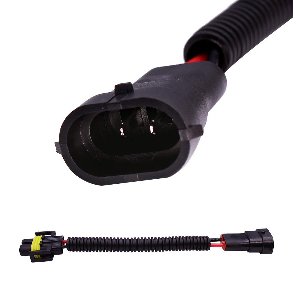 HUIQIAODS Female Connector Plug Wire Harness Socket Adapter for Automotive