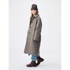 Gu By Uniqlo Cozy Melton Balmacaan Coat  Standard Length 108.0 115.0cm 