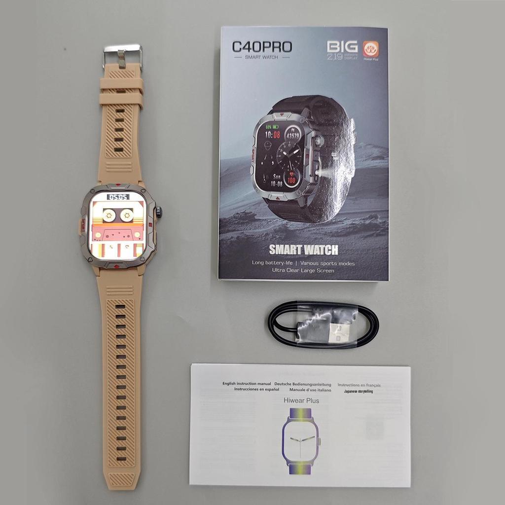 QX11 Smart Watch: Rugged Outdoor Design with Bluetooth Calling, Heart Rate, and Blood Pressure Monitoring for Men’s Sports