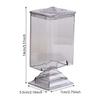 Cotton Pad Holder Makeup Pad Organizer Cotton Pad Dispenser Nail Art Remover Paper Pad Storage Box for Cotton Pads