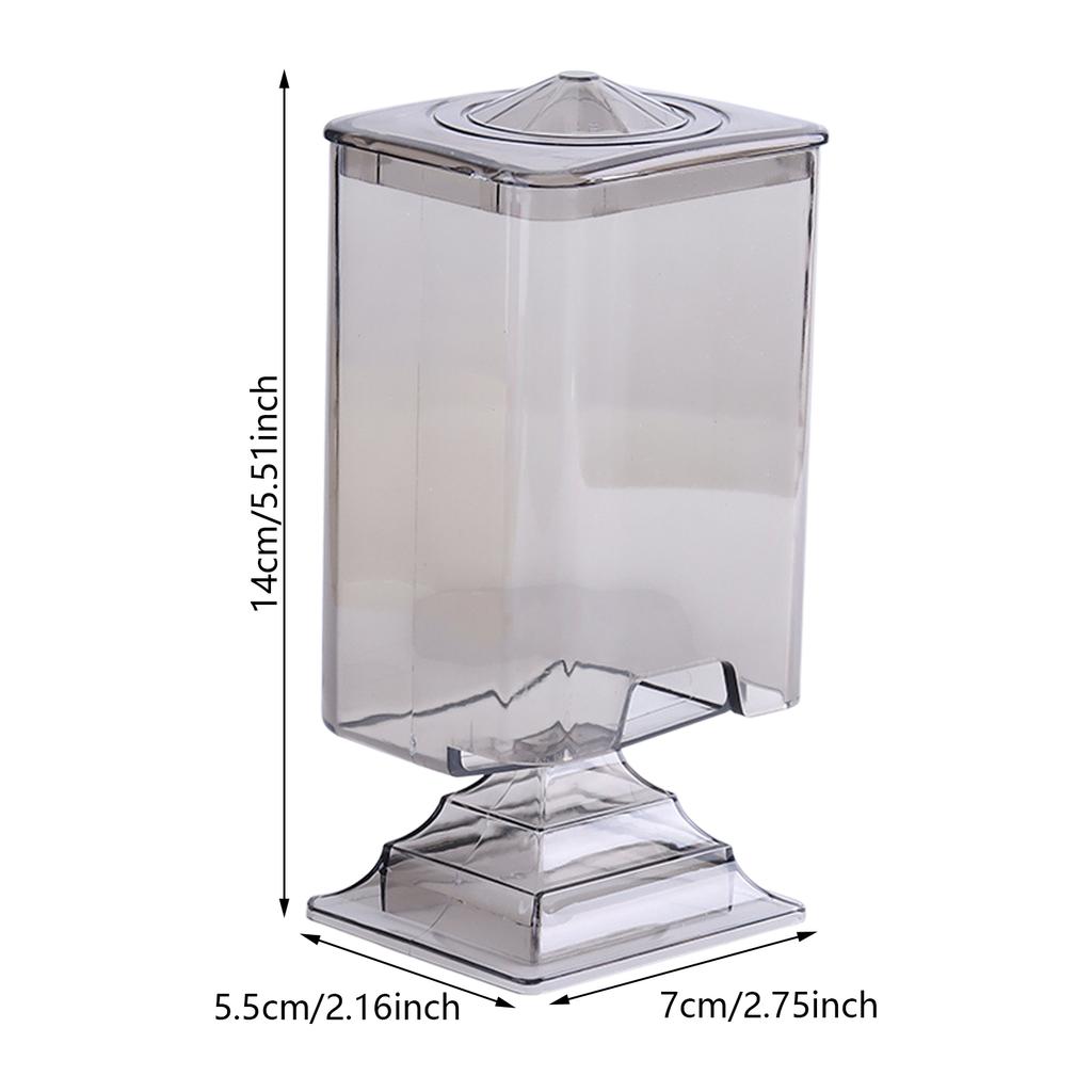Cotton Pad Holder Makeup Pad Organizer Cotton Pad Dispenser Nail Art Remover Paper Pad Storage Box for Cotton Pads