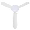 Ceiling Fan with Light and Remote 3000K 6500K Dimmable Modern Flush Mount Fan Light for Bedroom Kitchen Garage