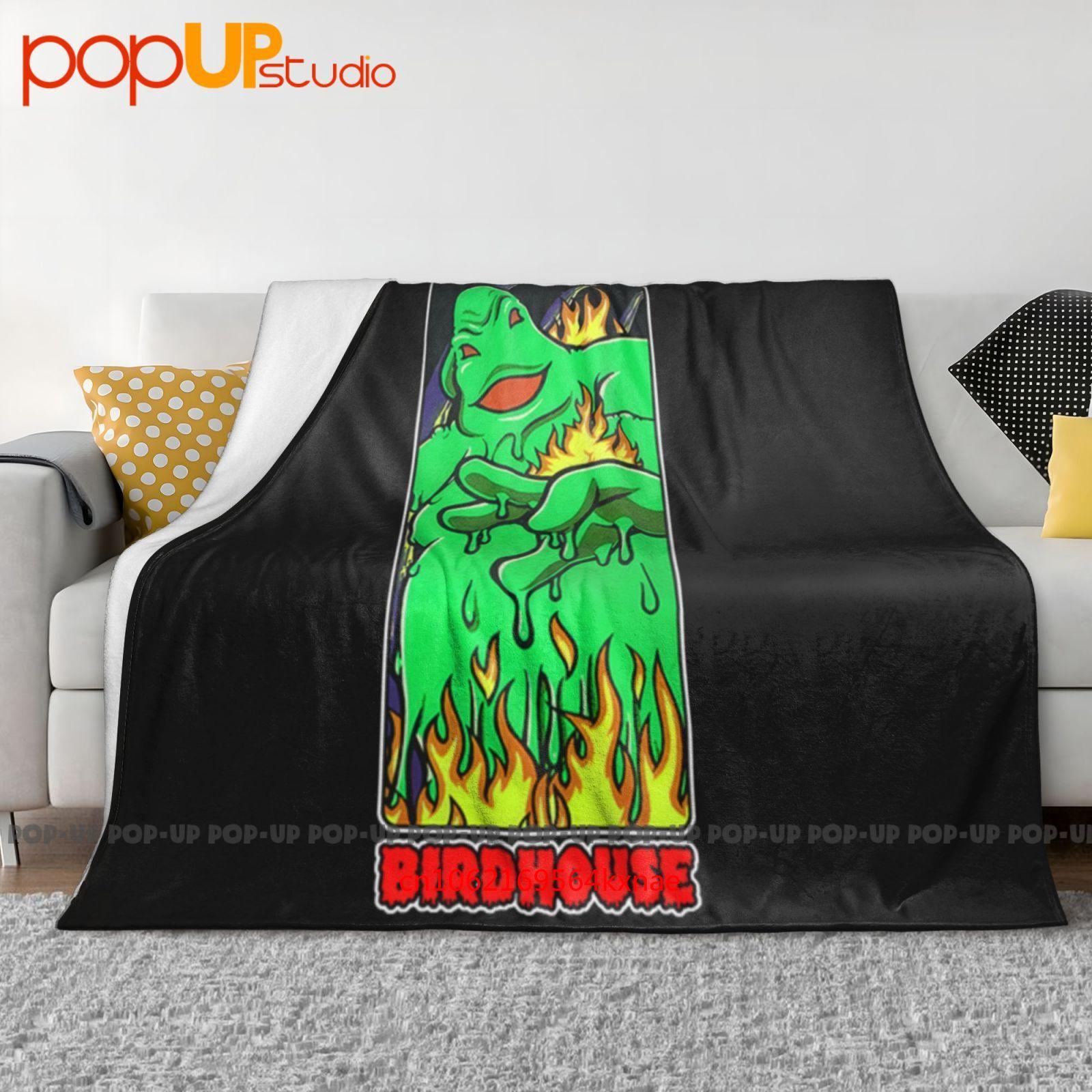 Birdhouse Skateboards Robot Hook Ups World Industries Usa Ultra-Soft Blanket Quilt Winter Sofa Cover Bed Covers 30x40in