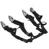 Dog Suspender Booties Anti Dirt Pants with Shoes Pet Adjustable Suspender Pants for Outdoor Walking and Claw Protectors