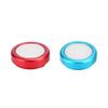 2PCS Silicone Gel Button Cap Protective Cover for Switch Game Controller Joystick(BlueRed )