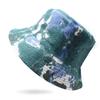 Tie-Dye Women'S Basin Hat Couple Men And Women Simple Sunshade Sunscreen Hat Four Seasons Printing Bucket Hat Tide