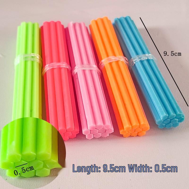 Hexagonal Thickened Counting Sticks for Kindergarten and First Grade Mathematics