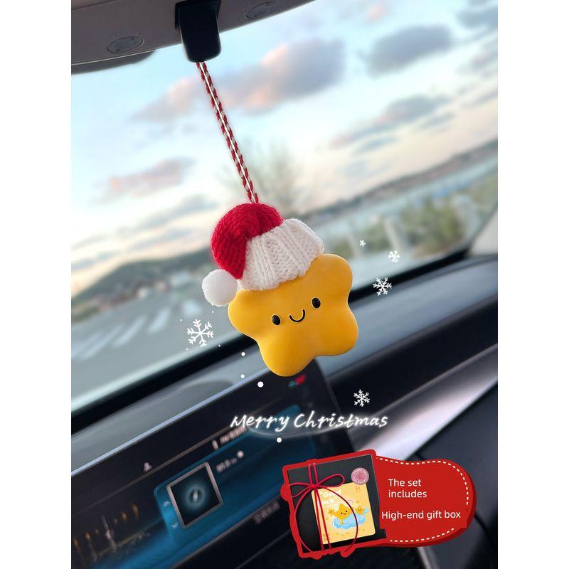 2026 New Model New Year Gift Lucky Star Car Hanging Ornament Aromatherapy Car Diffuser Stone Decoration Accessory for Women