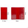 Car Insurance Record Holder, Simple PU Leather Wallet Case for Men And Women, Document Holder