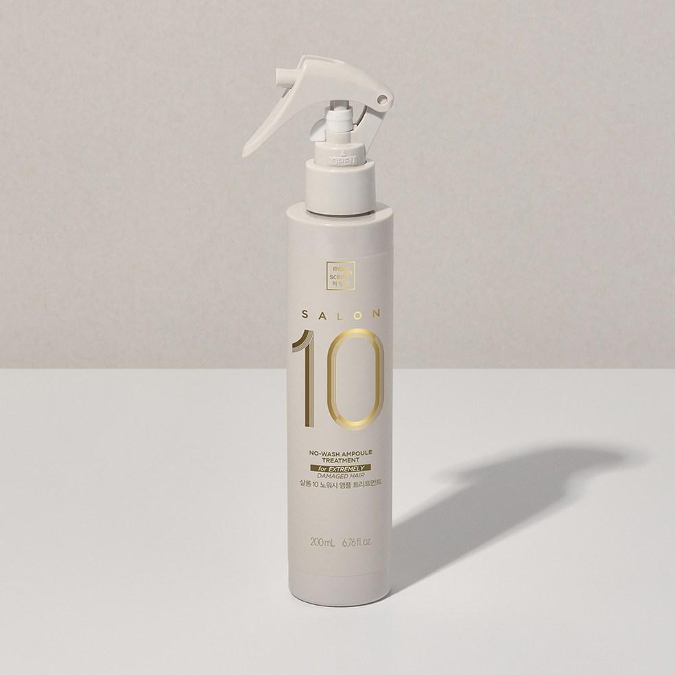 Mise-en-scène Salon 10 Ampułkowa Kuracja Bez Spłukiwania do Włosów Ekstremalnie Zniszczonych 200ml