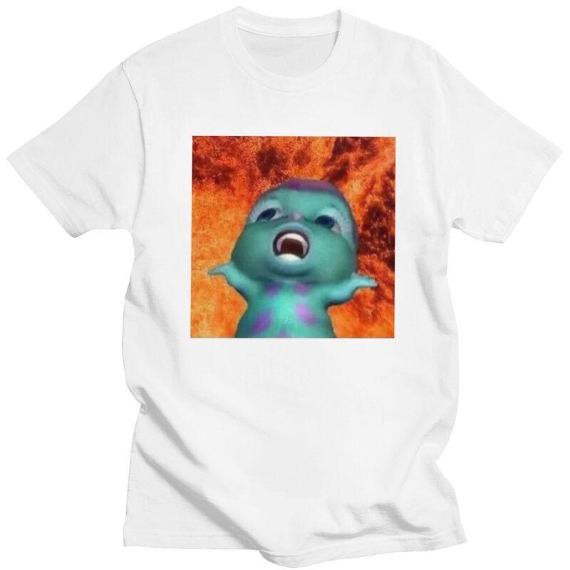 Custom Bibble Singing Meme T Shirts for Men Pure Cotton Tee Tops Tshirts ShortSleeve Fashion Tshirt Clothing