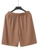 Mens Summer Jacquard Loose Casual Sports Beach Shorts