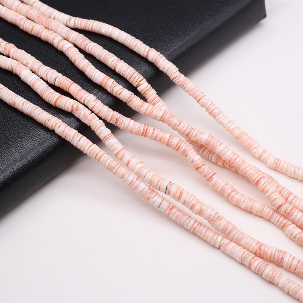 Shell Spacer Beads Natural Freshwater Shell Isolation Beads 6mm For Jewelry Making DIY Necklace Bracelet Earrings Accessory