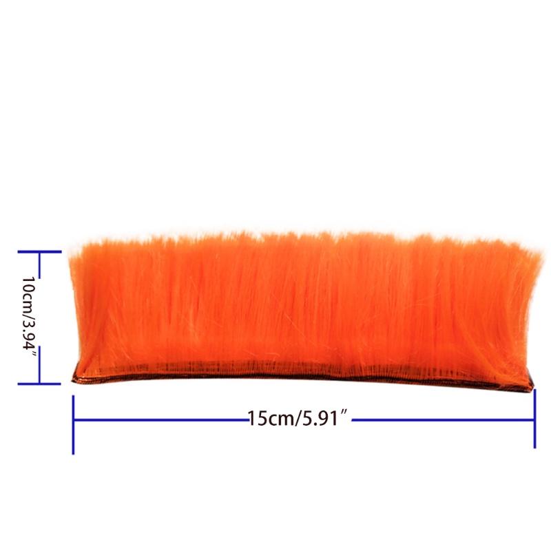 Motorcycle Helmet Mohawk Universal Synthetic Wigs Novel Decoration for Motorcycle Helmet Ski Sports Helmet Accessories