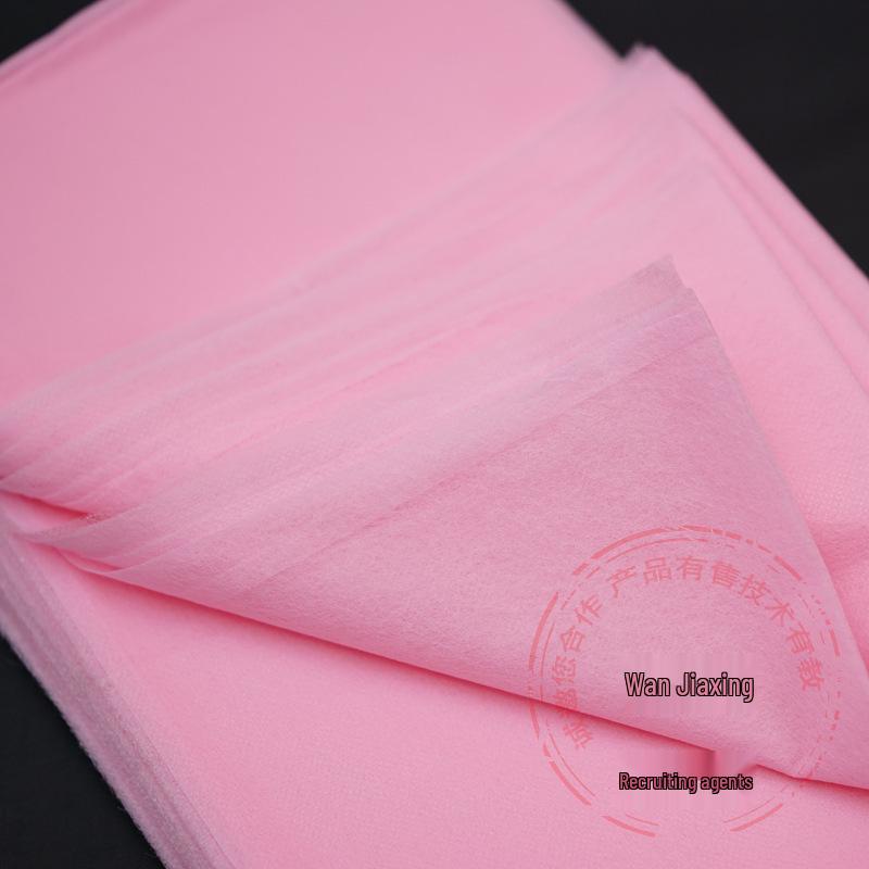 Disposable Non-Woven Waterproof & Oil-Proof Beauty Salon Massage Bed Sheets 80x180cm