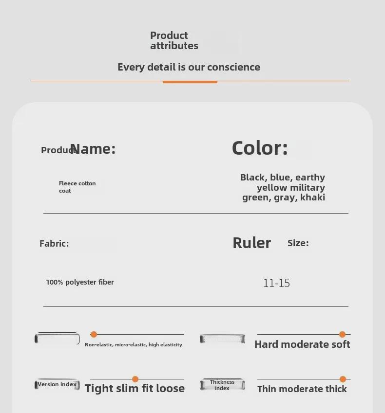 Herren 2024 Winter Slim Fit Baumwollmantel mit abnehmbarer Kapuze - Koreanischer Stil Lässig Trend mit Rippstrick-Design