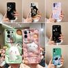 For Vivo Y29 4G New Case Cute Rabbit Star Patterns Soft Liquid Silicone Super Shockproof Protective Covers For Vivo Y 29 Housing
